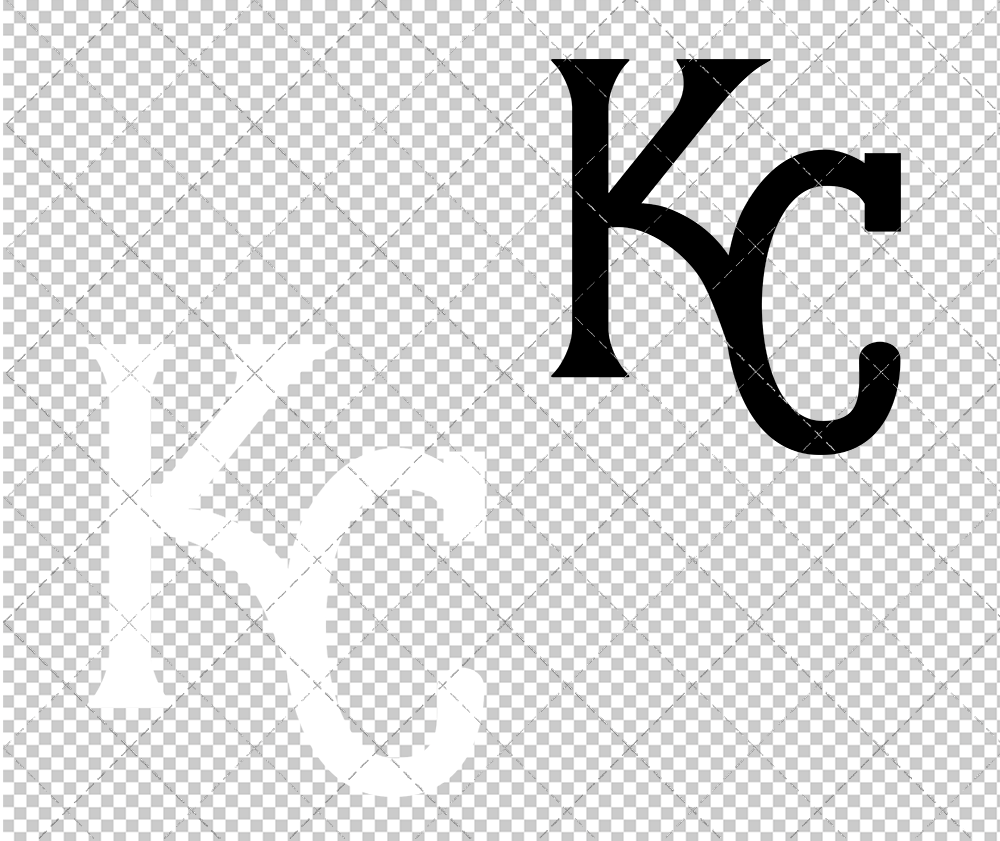 Kansas City Royals Cap 1973, Svg, Dxf, Eps, Png - SvgShopArt