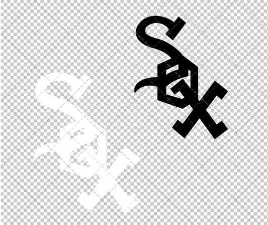 Chicago White Sox Cap 1969, Svg, Dxf, Eps, Png - SvgShopArt