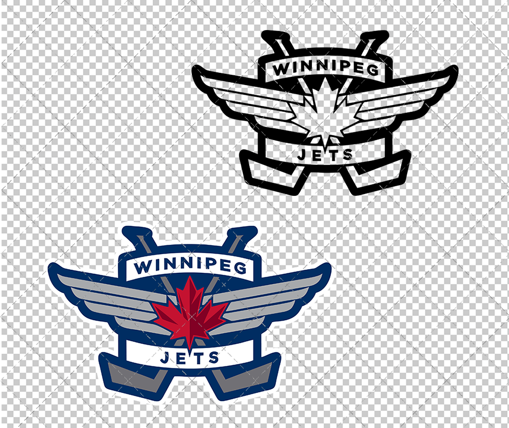 Winnipeg Jets Alternate 2011, Svg, Dxf, Eps, Png - SvgShopArt