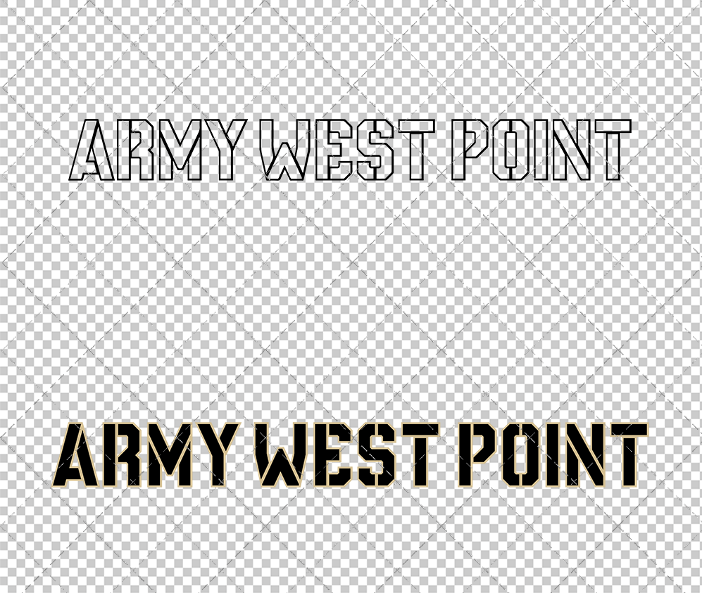 Army Black Knights Wordmark 2015 003, Svg, Dxf, Eps, Png - SvgShopArt