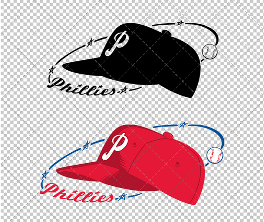 Philadelphia Phillies 1953, Svg, Dxf, Eps, Png - SvgShopArt