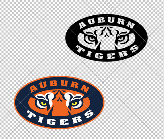 Auburn Tigers Alternate 1997 002, Svg, Dxf, Eps, Png - SvgShopArt