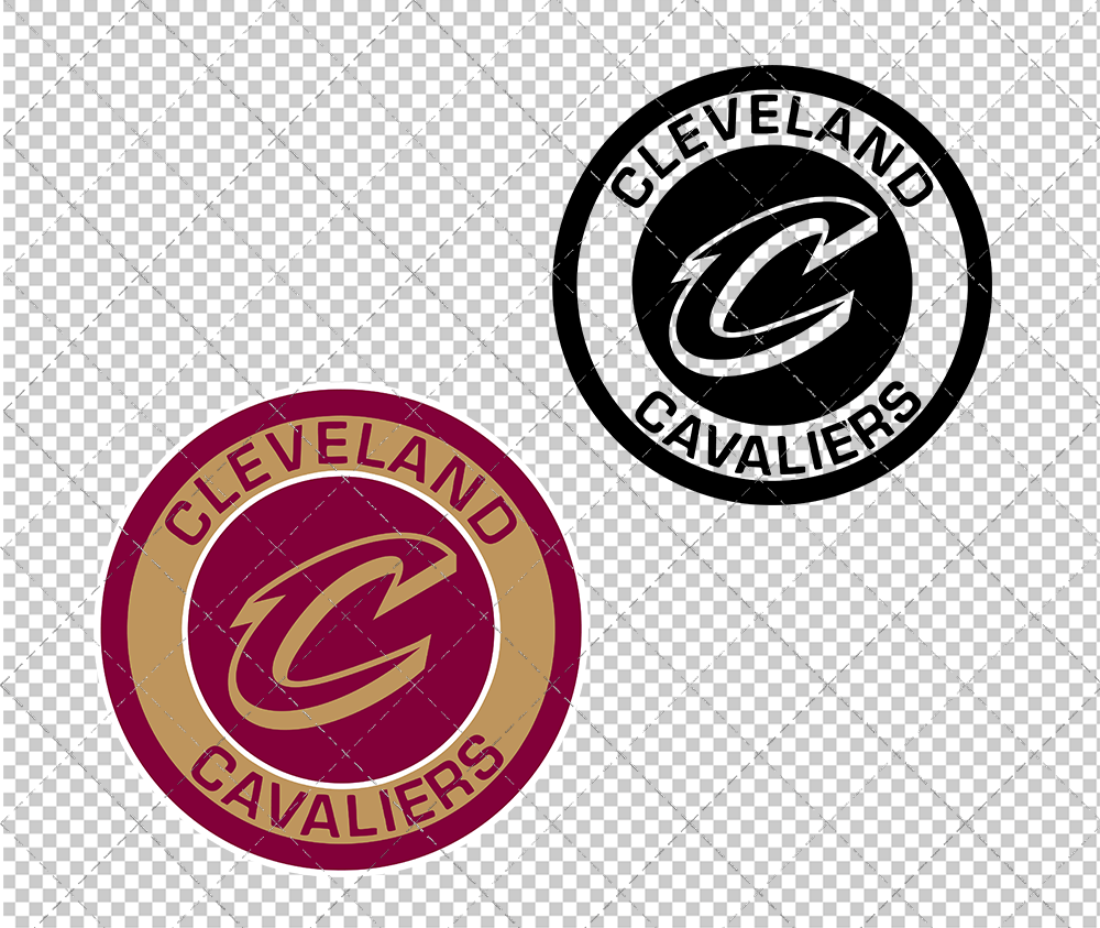 Cleveland Cavaliers Circle 2022, Svg, Dxf, Eps, Png - SvgShopArt