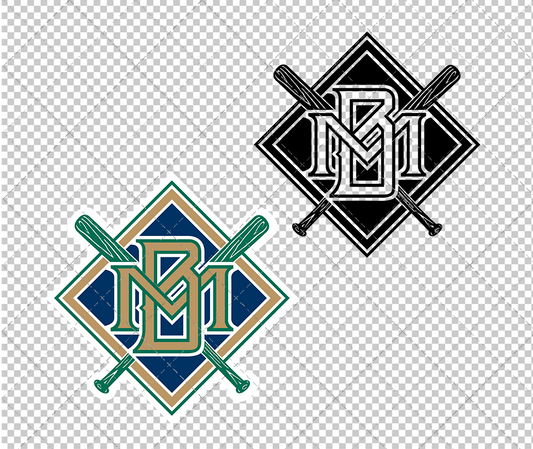 Milwaukee Brewers 1994, Svg, Dxf, Eps, Png - SvgShopArt