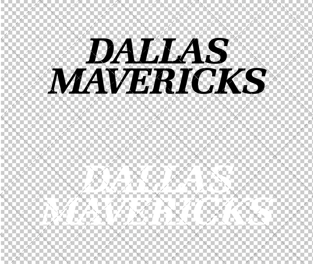 Dallas Mavericks Wordmark 1993 002, Svg, Dxf, Eps, Png - SvgShopArt