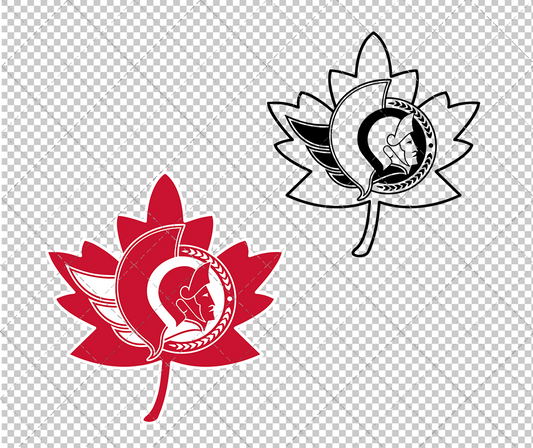 Ottawa Senators Concept 2020 009, Svg, Dxf, Eps, Png - SvgShopArt