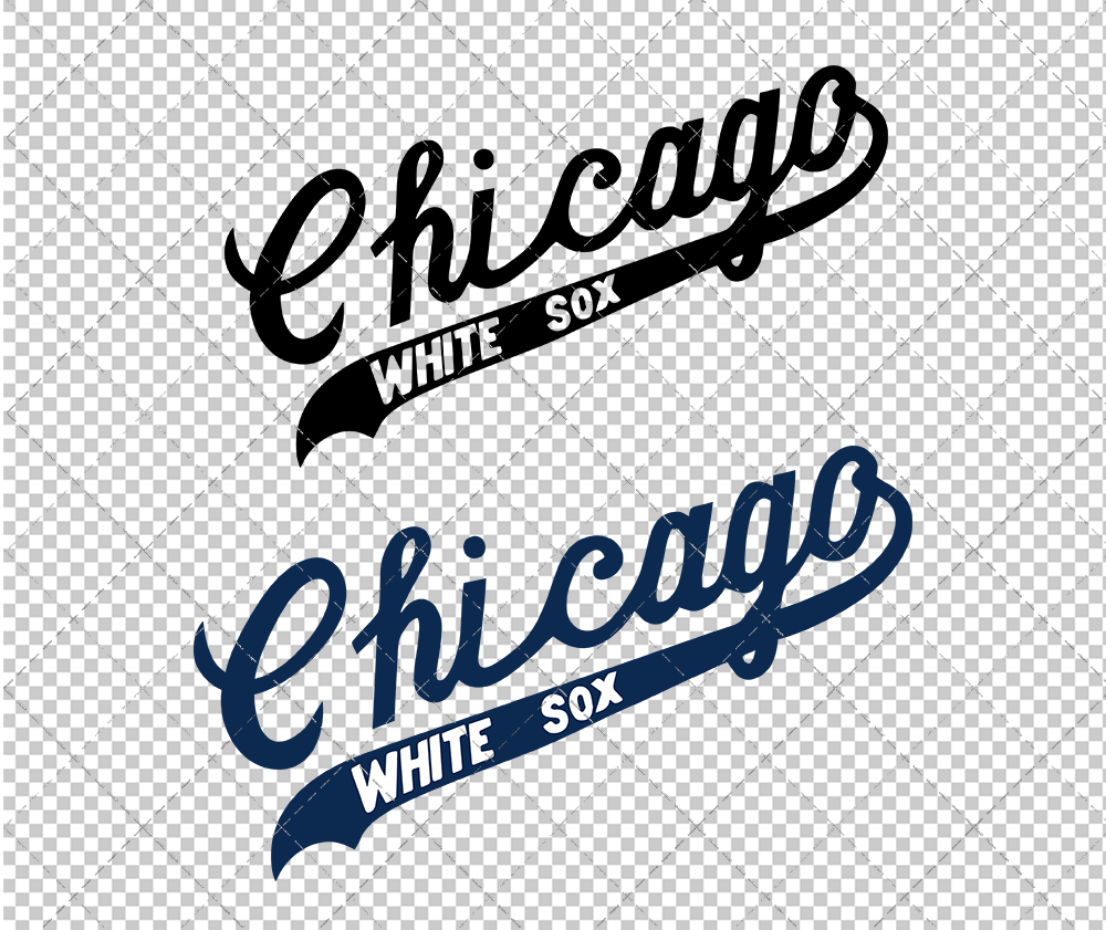 Chicago White Sox Jersey 1967, Svg, Dxf, Eps, Png - SvgShopArt