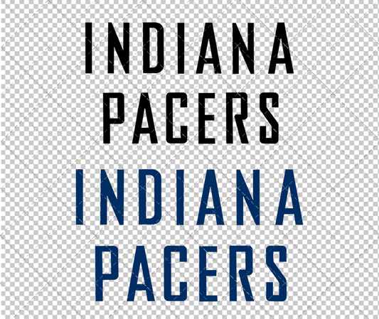 Indiana Pacers Wordmark 2005, Svg, Dxf, Eps, Png - SvgShopArt