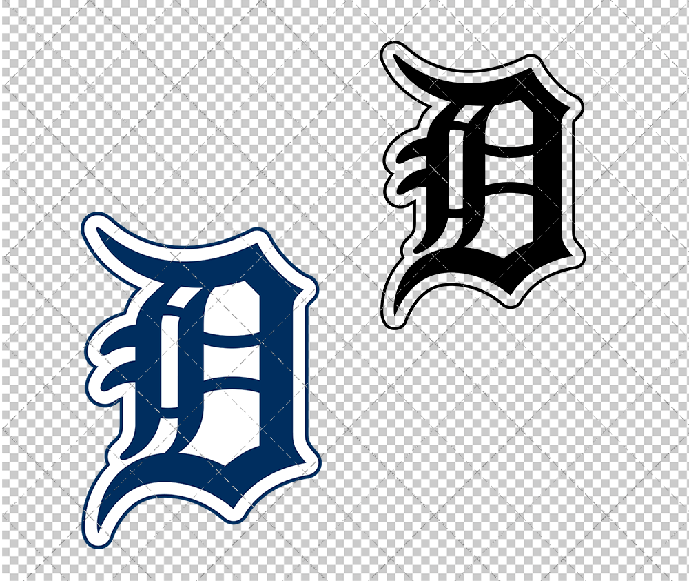 Detroit Tigers Concept 2016 004, Svg, Dxf, Eps, Png - SvgShopArt