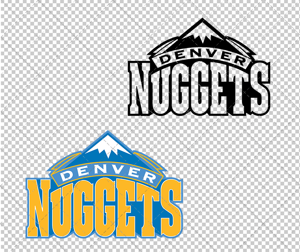 Denver Nuggets 2003, Svg, Dxf, Eps, Png - SvgShopArt