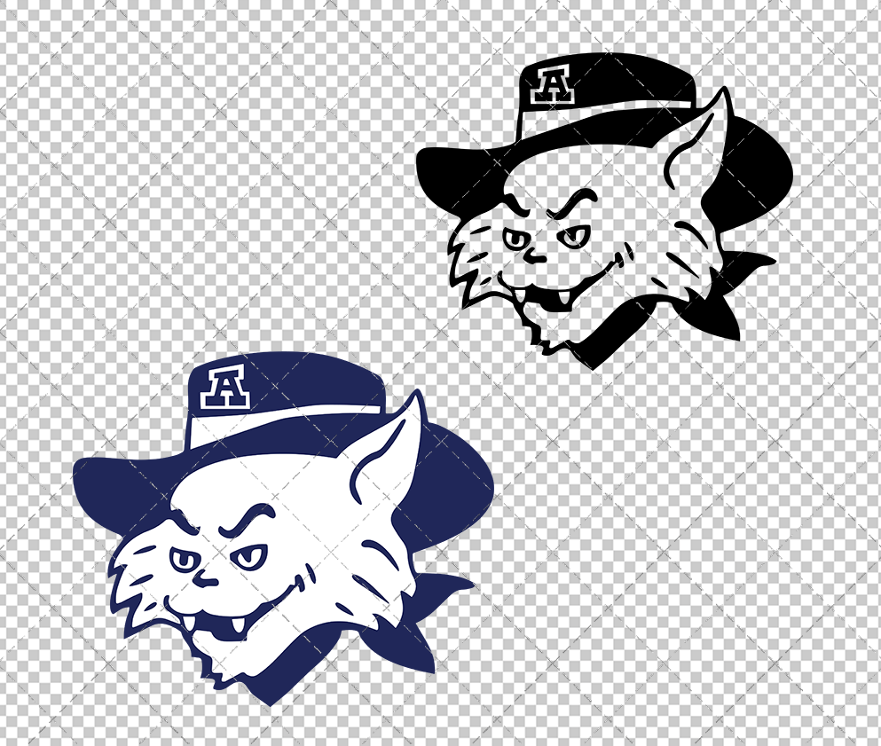 Arizona Wildcats Alternate 1970 002, Svg, Dxf, Eps, Png - SvgShopArt