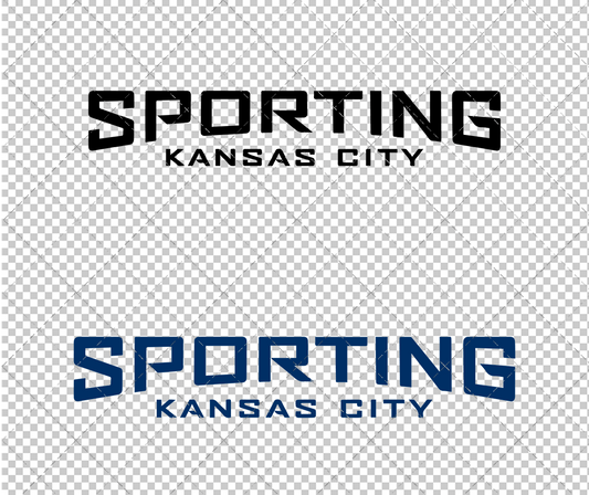 Sporting Kansas City Wordmark 2011 004, Svg, Dxf, Eps, Png - SvgShopArt