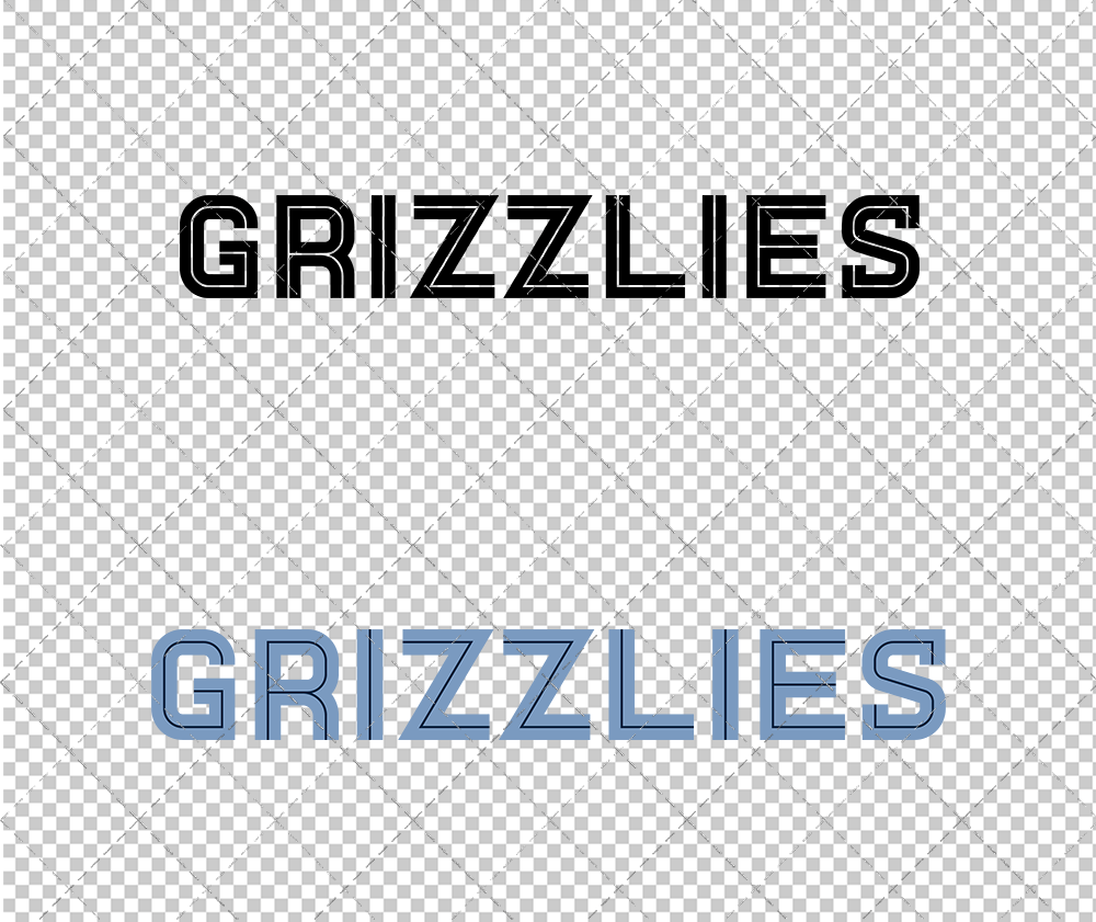 Memphis Grizzlies Jersey 2018 002, Svg, Dxf, Eps, Png - SvgShopArt