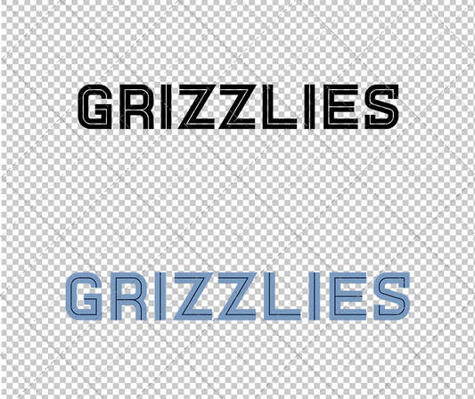 Memphis Grizzlies Jersey 2018 002, Svg, Dxf, Eps, Png - SvgShopArt