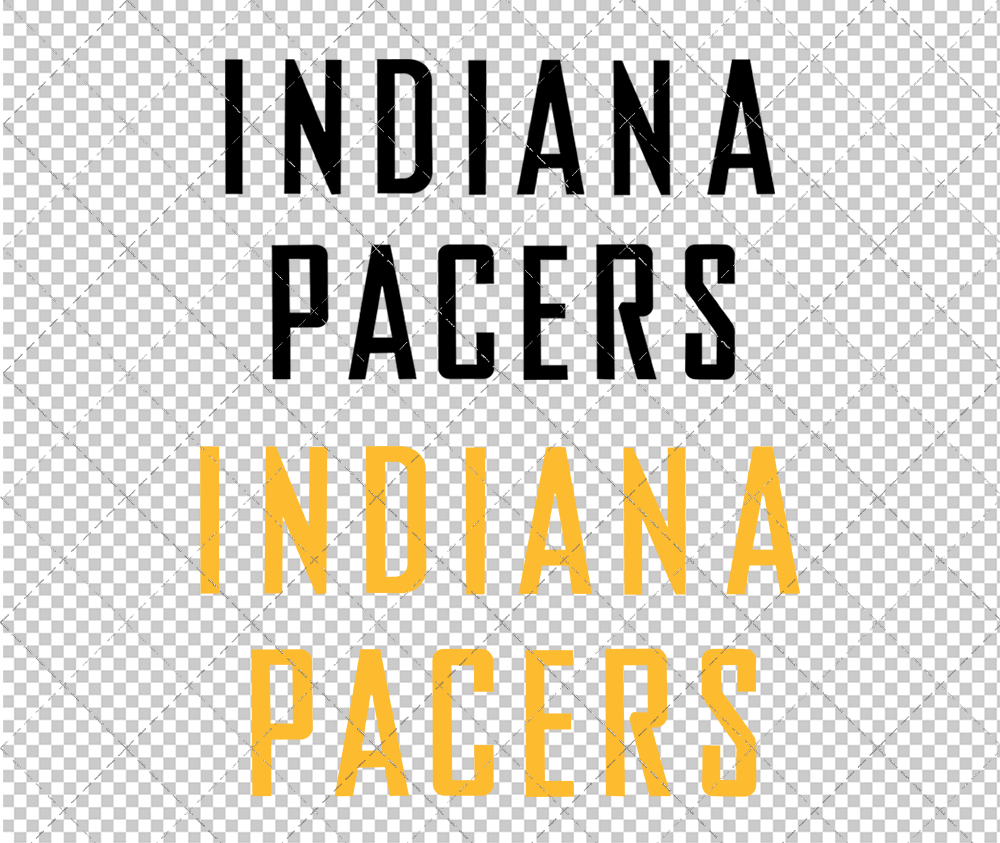 Indiana Pacers Wordmark 2005 002, Svg, Dxf, Eps, Png - SvgShopArt