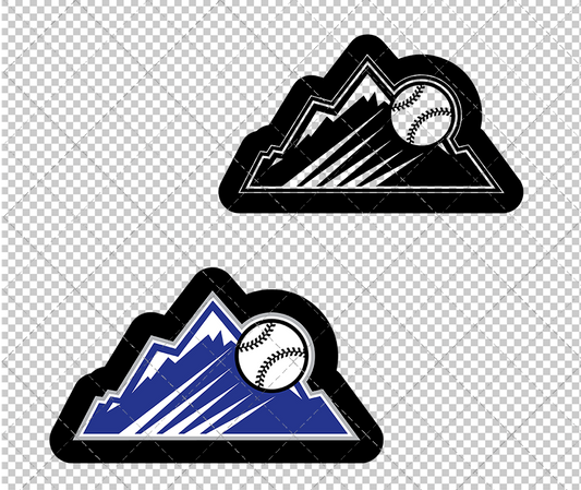 Colorado Rockies Concept 2013, Svg, Dxf, Eps, Png - SvgShopArt