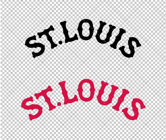 St. Louis Cardinals 1920, Svg, Dxf, Eps, Png - SvgShopArt