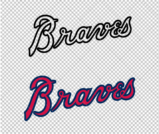 Atlanta Braves Jersey 2018 002, Svg, Dxf, Eps, Png - SvgShopArt