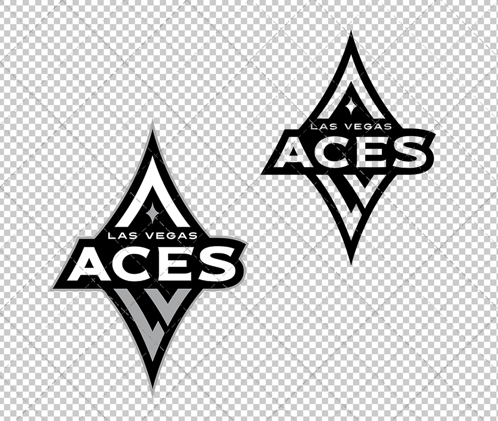 Las Vegas Aces 2024, Svg, Dxf, Eps, Png - SvgShopArt