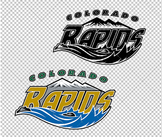 Colorado Rapids 1996, Svg, Dxf, Eps, Png - SvgShopArt