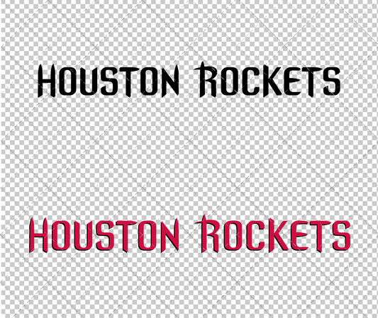 Houston Rockets Wordmark 2003, Svg, Dxf, Eps, Png - SvgShopArt