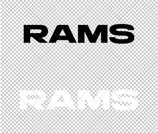 Los Angeles Rams Wordmark 2020 008, Svg, Dxf, Eps, Png - SvgShopArt