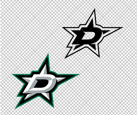 Dallas Stars 2013, Svg, Dxf, Eps, Png - SvgShopArt