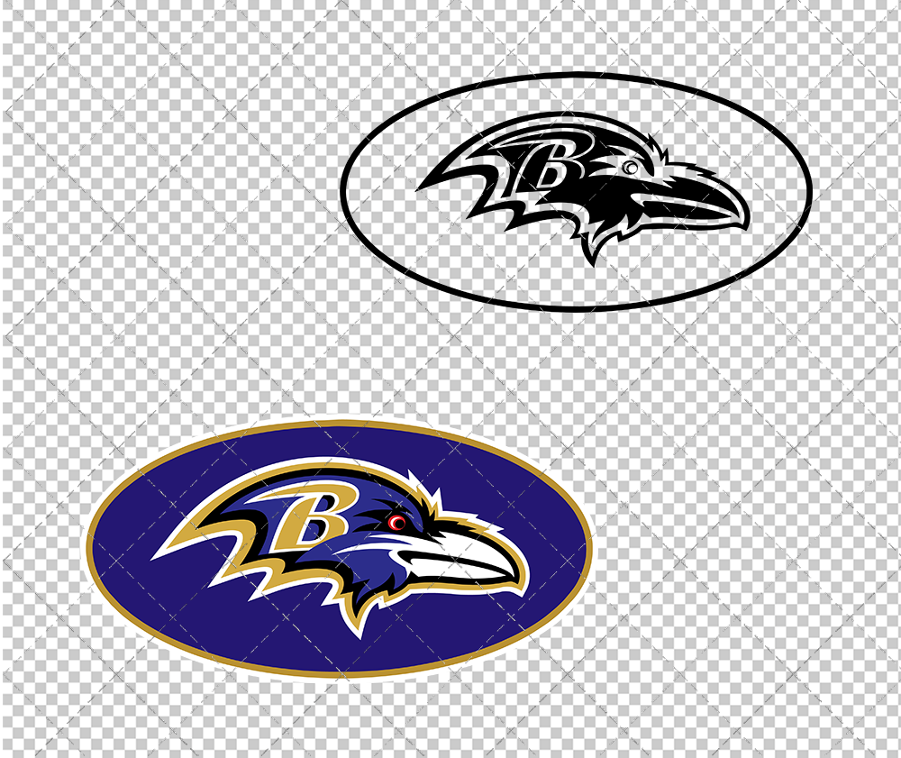 Baltimore Ravens Concept 1999 003, Svg, Dxf, Eps, Png - SvgShopArt