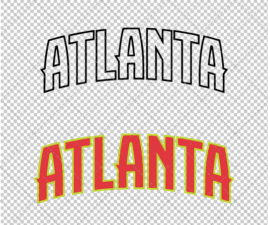 Atlanta Hawks Jersey 2015, Svg, Dxf, Eps, Png - SvgShopArt