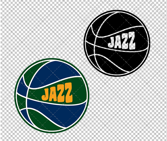 Utah Jazz Concept 2016 003, Svg, Dxf, Eps, Png - SvgShopArt