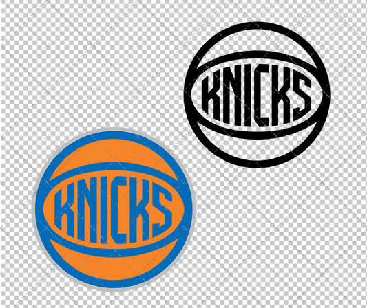 New York Knicks Alternate 2011 002, Svg, Dxf, Eps, Png - SvgShopArt