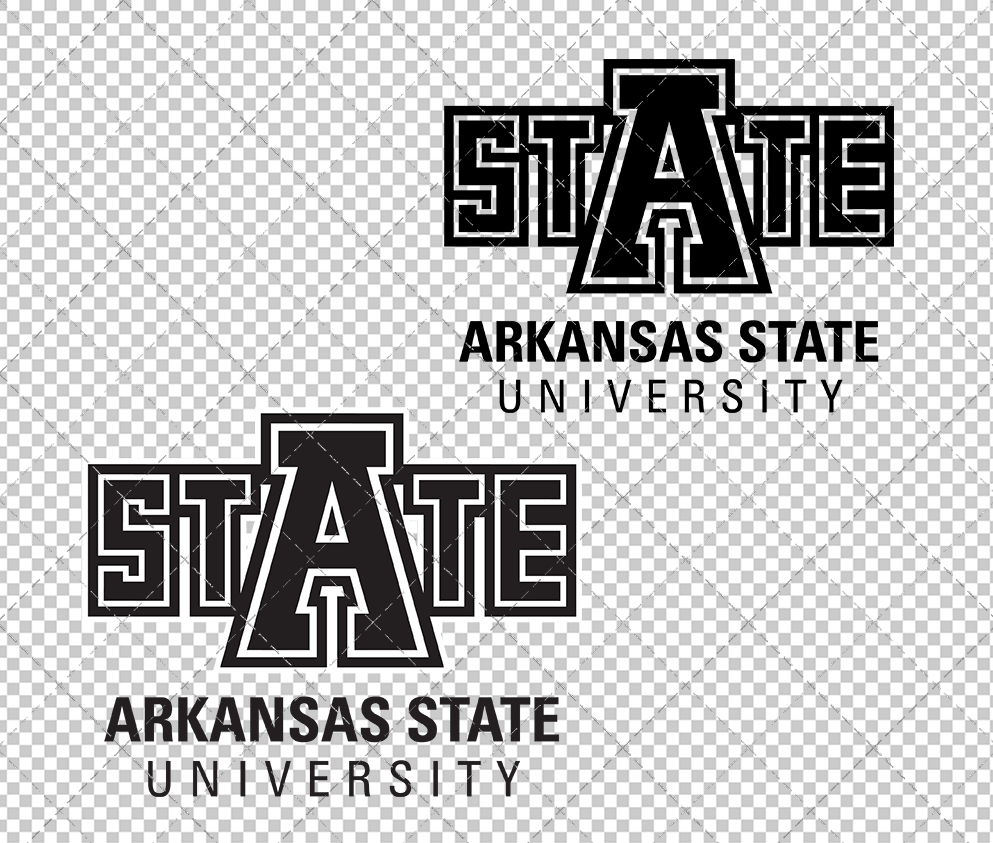 Arkansas State Red Wolves Wordmark 2015 003, Svg, Dxf, Eps, Png - SvgShopArt