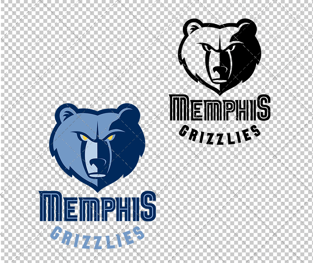 Memphis Grizzlies 2004, Svg, Dxf, Eps, Png - SvgShopArt