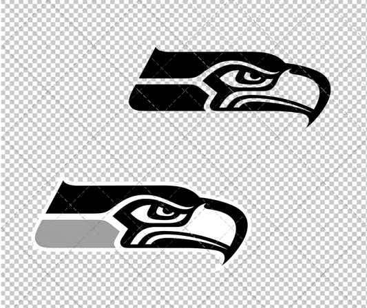 Seattle Seahawks Concept 2012 005, Svg, Dxf, Eps, Png - SvgShopArt