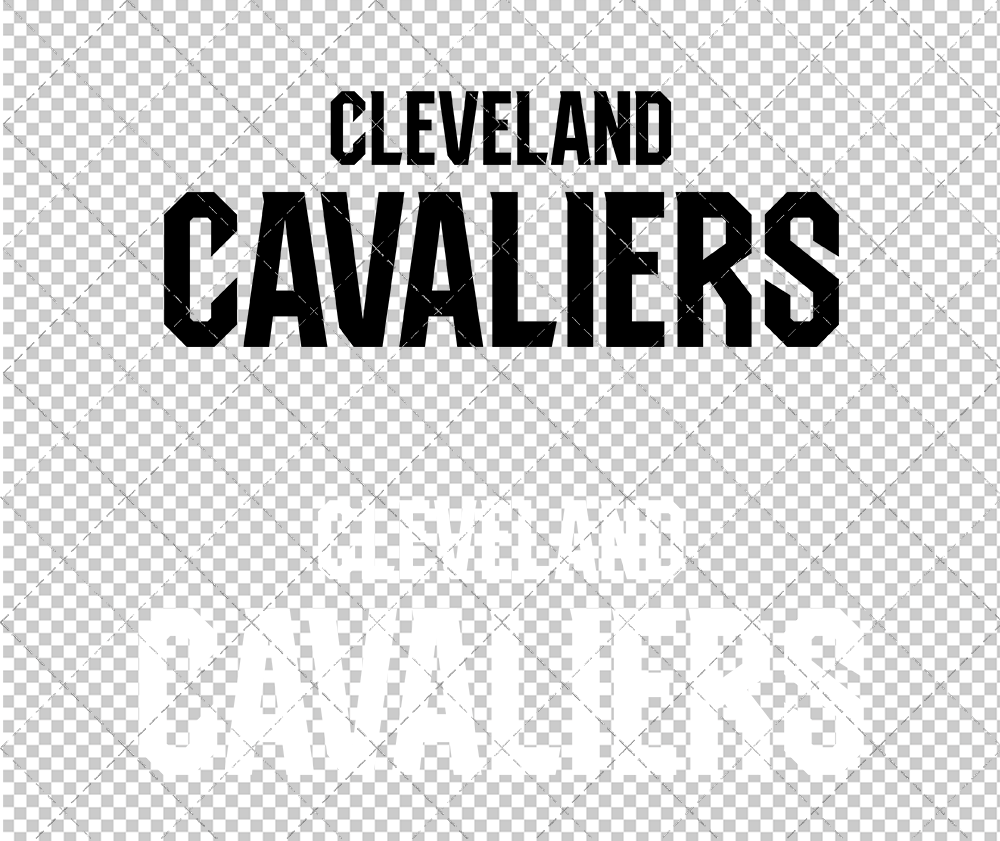 Cleveland Cavaliers Wordmark 2022 003, Svg, Dxf, Eps, Png - SvgShopArt