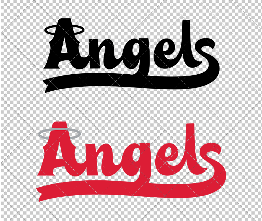 Los Angeles Angels City Connect Wordmark 2022, Svg, Dxf, Eps, Png - SvgShopArt