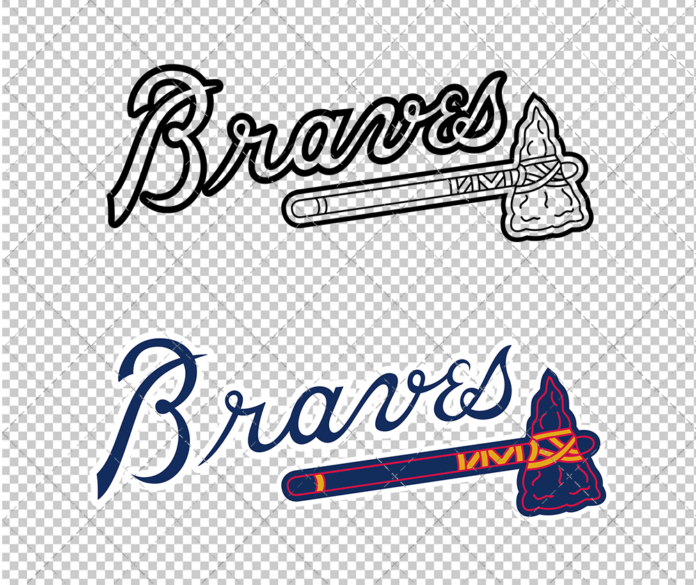 Atlanta Braves Jersey 2019 003, Svg, Dxf, Eps, Png - SvgShopArt