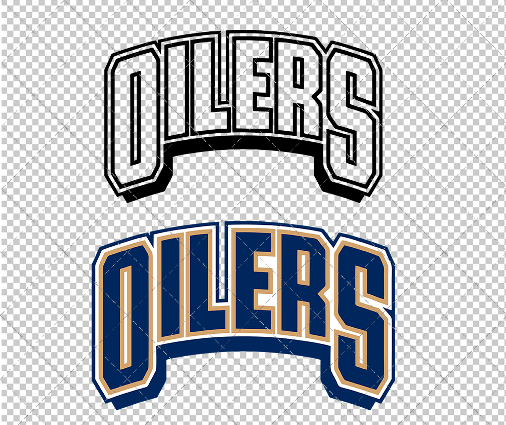 Edmonton Oilers Wordmark 1996 002, Svg, Dxf, Eps, Png - SvgShopArt