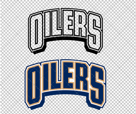 Edmonton Oilers Wordmark 1996 002, Svg, Dxf, Eps, Png - SvgShopArt