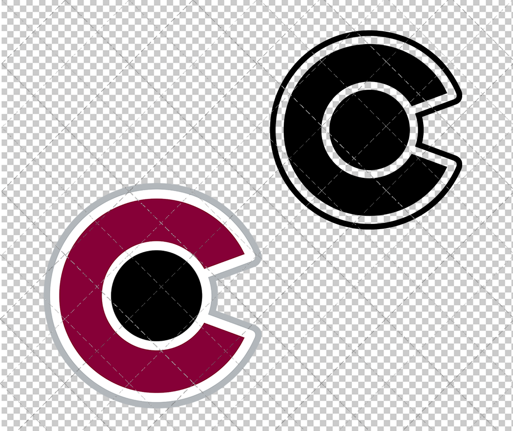 Colorado Avalanche Alternate 2017, Svg, Dxf, Eps, Png - SvgShopArt