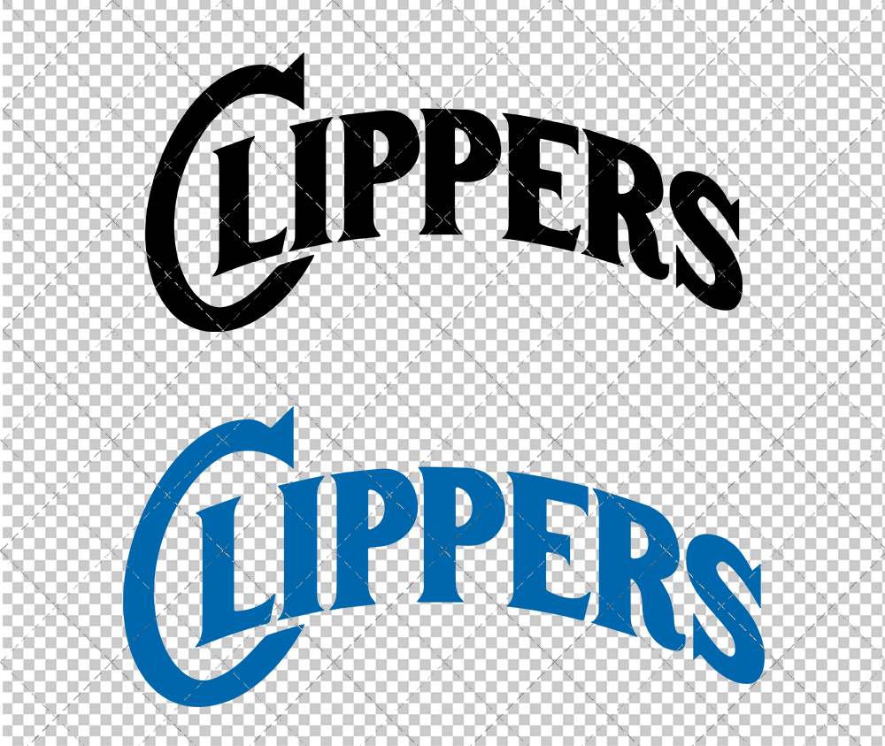 Los Angeles Clippers Jersey 1984, Svg, Dxf, Eps, Png - SvgShopArt