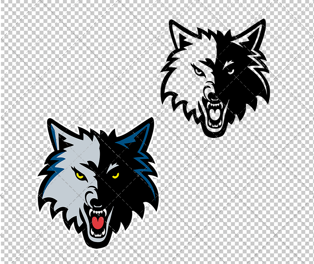 Minnesota Timberwolves Alternate 1996, Svg, Dxf, Eps, Png - SvgShopArt