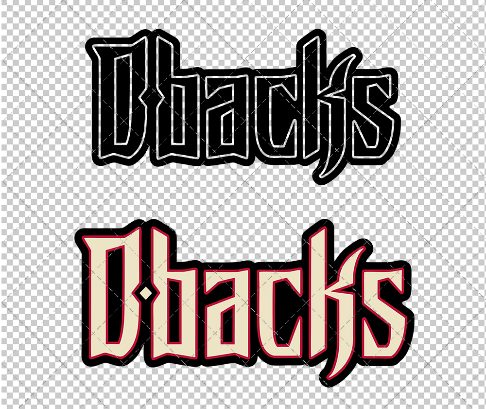 Arizona Diamondbacks Jersey 2007 002, Svg, Dxf, Eps, Png - SvgShopArt