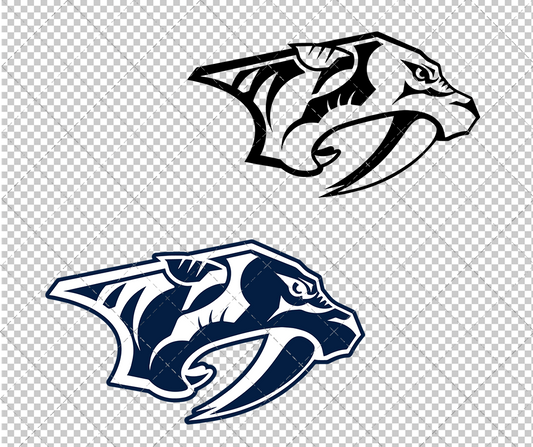 Nashville Predators Concept 2019 008, Svg, Dxf, Eps, Png - SvgShopArt