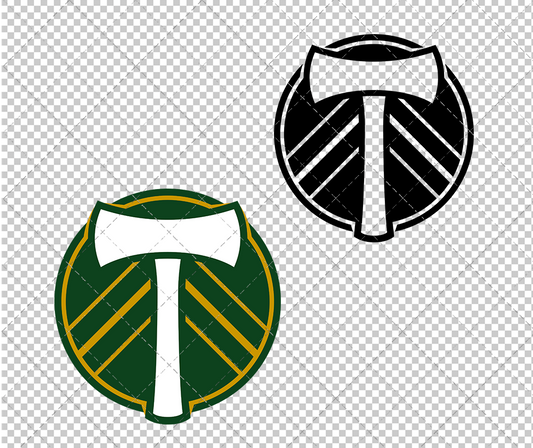 Portland Timbers 2019, Svg, Dxf, Eps, Png - SvgShopArt