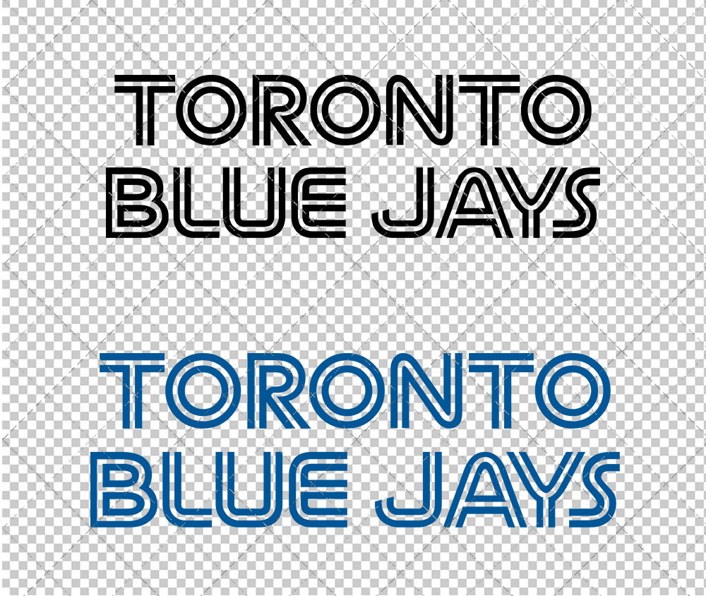 Toronto Blue Jays Wordmark 1977 002, Svg, Dxf, Eps, Png - SvgShopArt