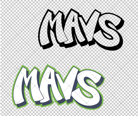 Dallas Mavericks Jersey 2017 002, Svg, Dxf, Eps, Png - SvgShopArt
