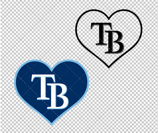 Tampa Bay Rays Concept 2008, Svg, Dxf, Eps, Png - SvgShopArt