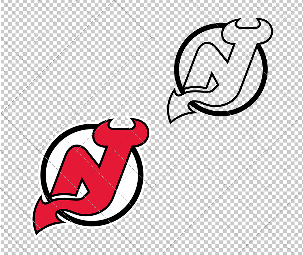 New Jersey Devils 1999, Svg, Dxf, Eps, Png - SvgShopArt