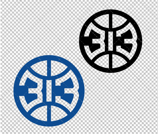 Detroit Pistons Alternate 2020, Svg, Dxf, Eps, Png - SvgShopArt